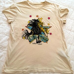 Zadig & Voltaire “Enjoy Today” Love Tour Zoe Horses t-shirt off white size XS